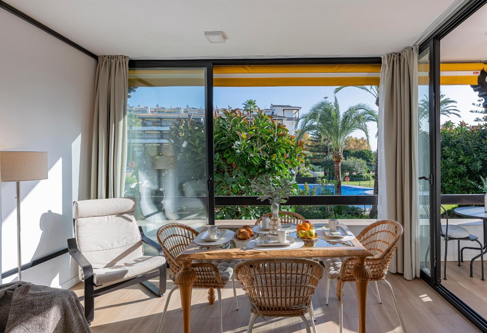 ✺fenomenal Estudio En Milla De Oro✺piscina✺parking Marbella